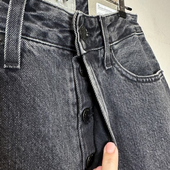 Everlane The Curvy ’90s Cheeky Straight Jean Washed Black Women's 27R NWT - Picture 9 of 13